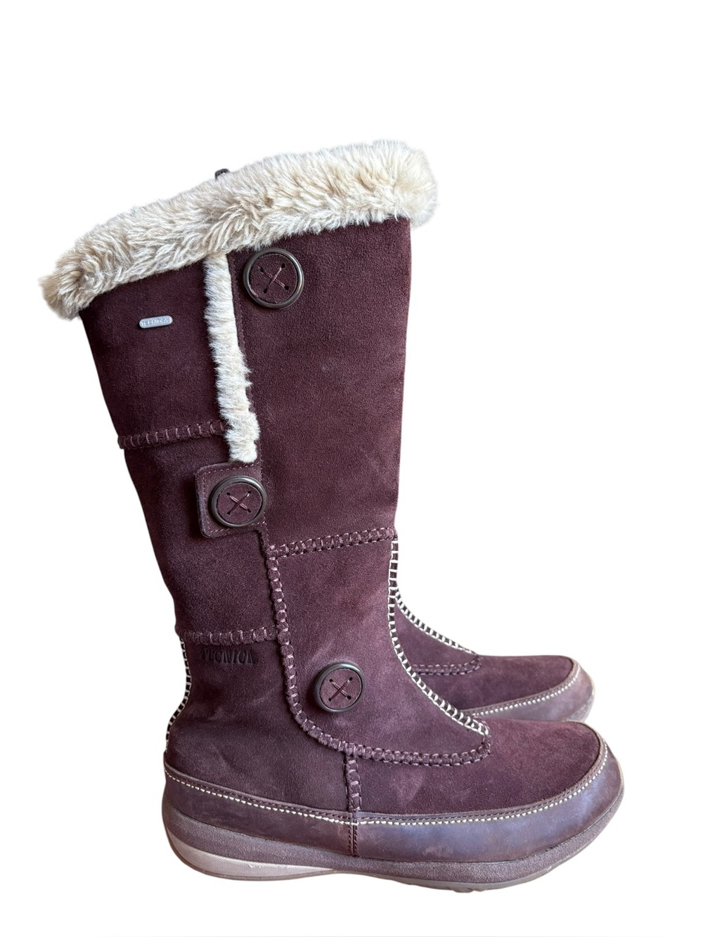 TECNICA PATCHWORK HIGH TCY WINTER BOOT BROWN WOMEN'S size 10.